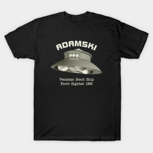 Adamski UFO Flying Saucer T-Shirt